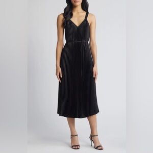 Sam Edelman black satin dress